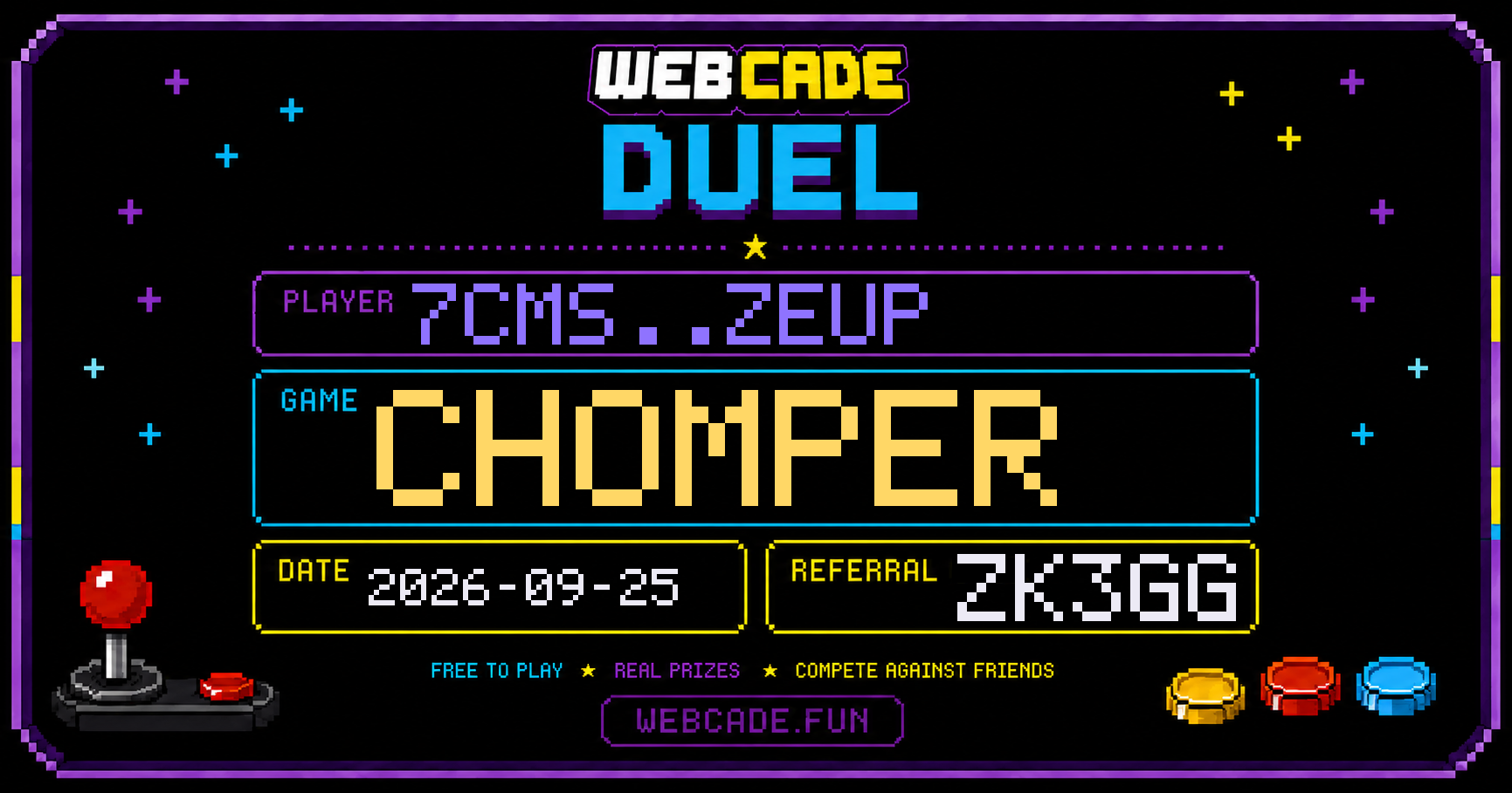 7CMS..ZEUP wants you on CHOMPER